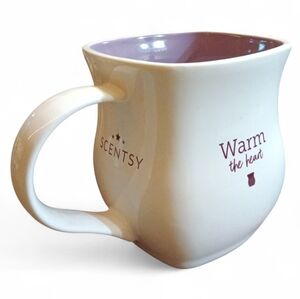Scentsy Classic Curve Mug Purple Inside 16oz No Chips